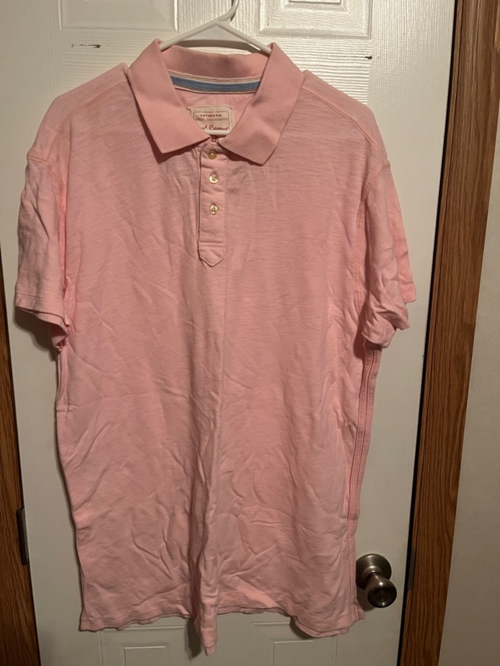 Red Camel Men’s Light Pink Short-Sleeve Polo